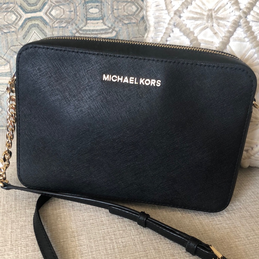 Michael Kors Black Crossbody Bag - Picture 1 of 6
